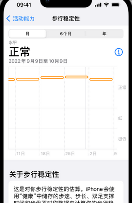 阜沙镇iPhone手机维修如何在iPhone开启'步行稳定性通知'