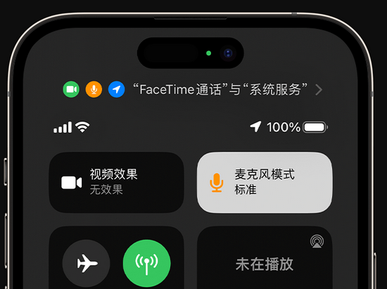 阜沙镇苹果授权维修网点分享iPhone在通话时让你的声音更清晰 