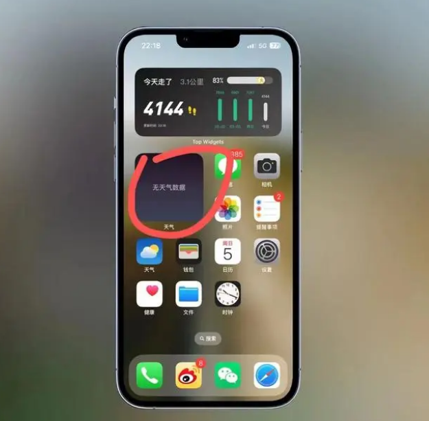 阜沙镇苹果手机维修分享:iOS16主屏幕天气小组件无法正常工作怎么办？ 